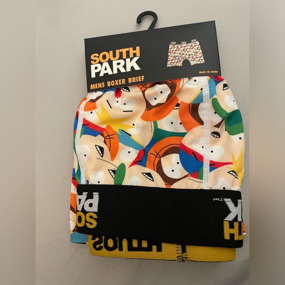 MEN’S SOUTH PARK CHARACTERS BOXER BRIEF SIZE L (36/38) Comedy Central